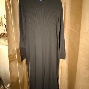 Old Navy Black Long Sleeve Dress